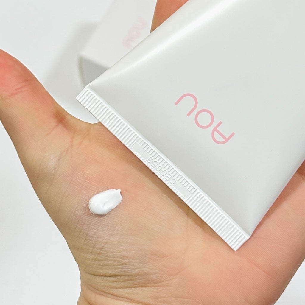 トーンアップぽよんクリーム/AOU/化粧下地を使ったクチコミ(2枚目)