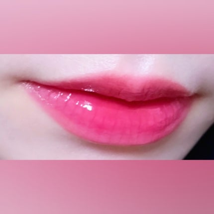 ハートクラッシュ ベアグレイズティント/HOLIKA HOLIKA/リップティントを使ったクチコミ(3枚目)