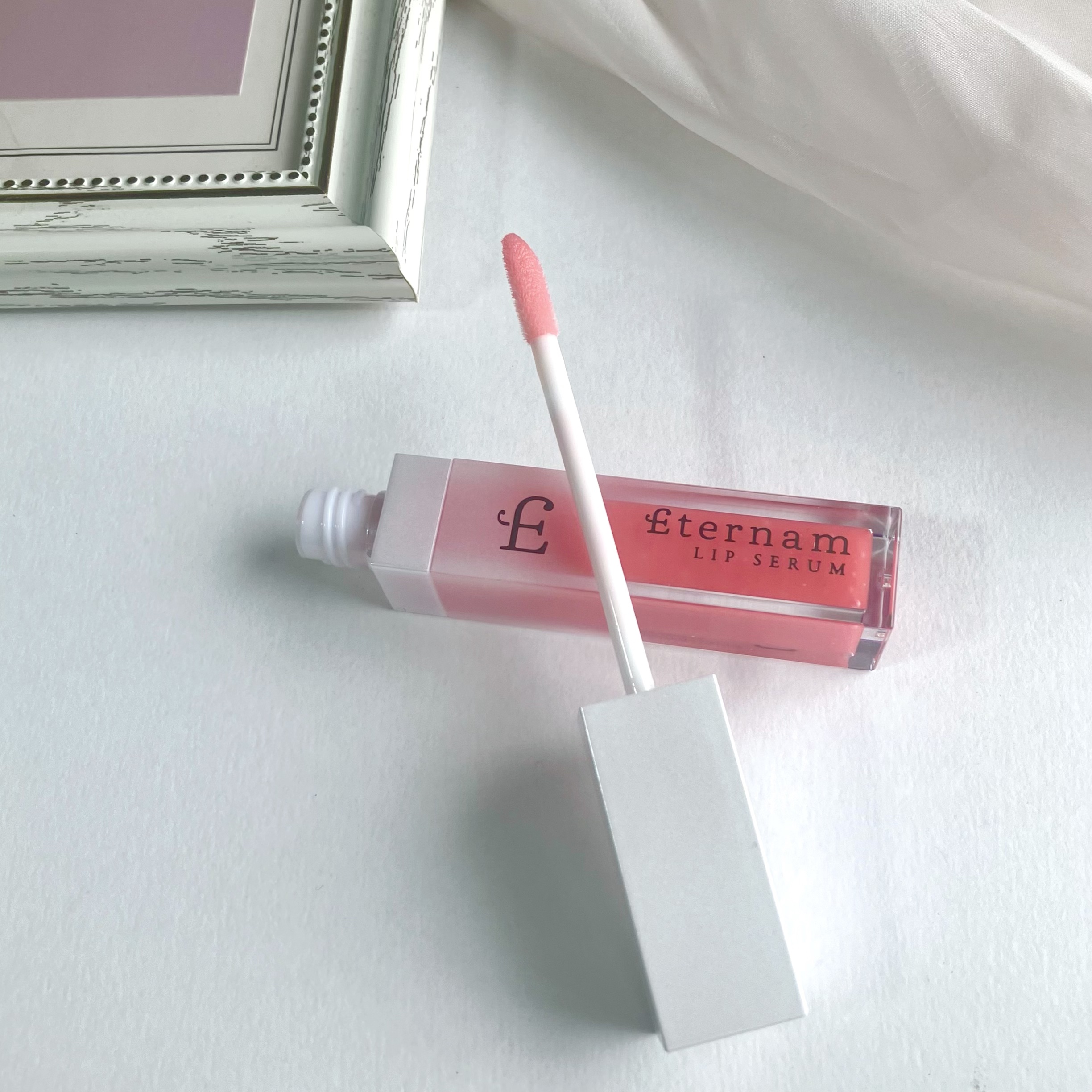 エテルナムリップセラム ​​ A002（コーラルピンク）/エテルナム/リップ美容液を使ったクチコミ（3枚目）