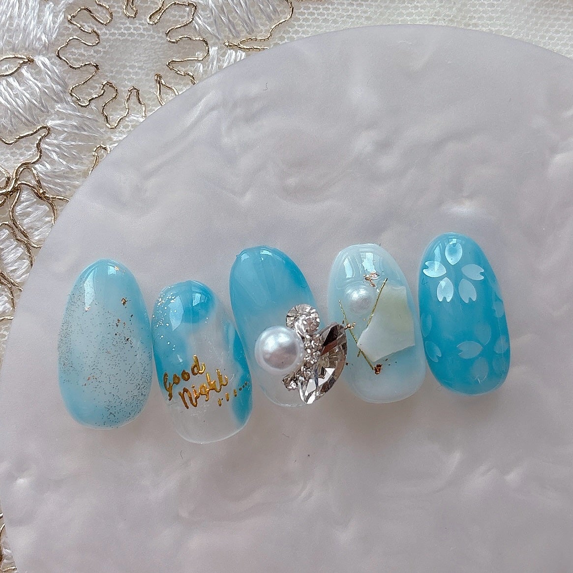 HOMEI ウィークリージェル/HOMEI/ジェルネイルを使ったクチコミ(5枚目)