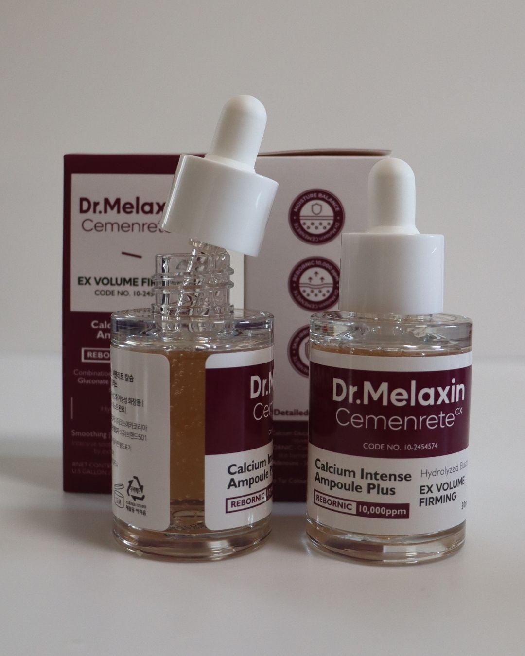 セメンリトカルシウムアンプル+セメンリトカルシウムクリーム/Dr.Melaxin/スキンケアキットを使ったクチコミ(4枚目)