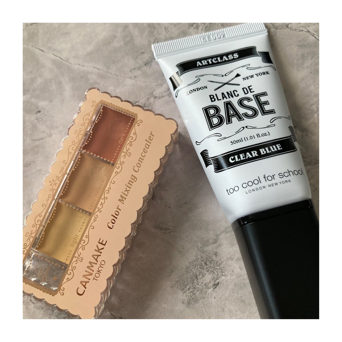 カラーミキシングコンシーラー/キャンメイク/パレットコンシーラーを使ったクチコミ(10枚目)