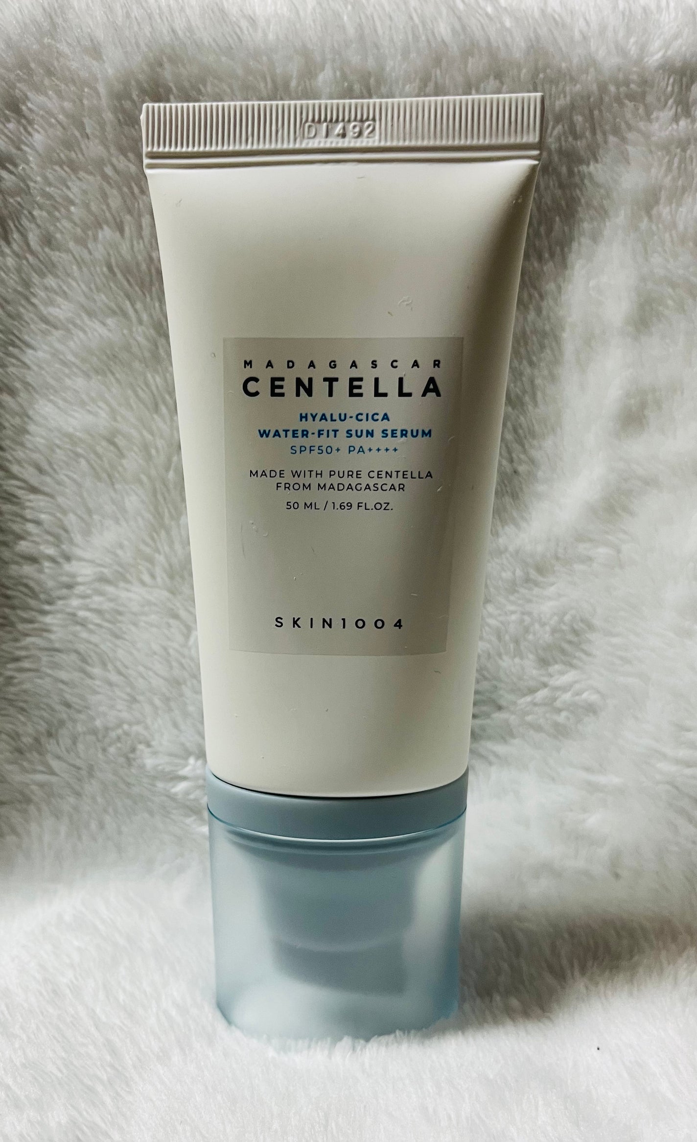 ヒアルーシカ ウォーターフィット サンセラム/SKIN1004/日焼け止めローションを使ったクチコミ(2枚目)