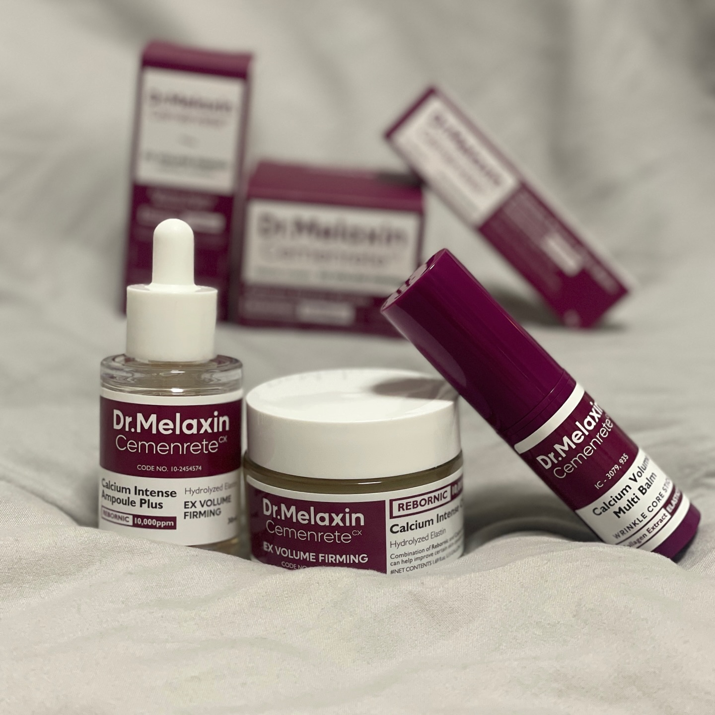 セメンリトカルシウムアンプル+セメンリトカルシウムクリーム/Dr.Melaxin/スキンケアキットを使ったクチコミ（1枚目）