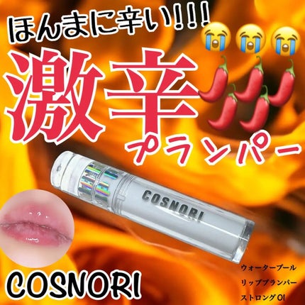 ウォーターフルリッププランパー/COSNORI/リッププランパーを使ったクチコミ(1枚目)