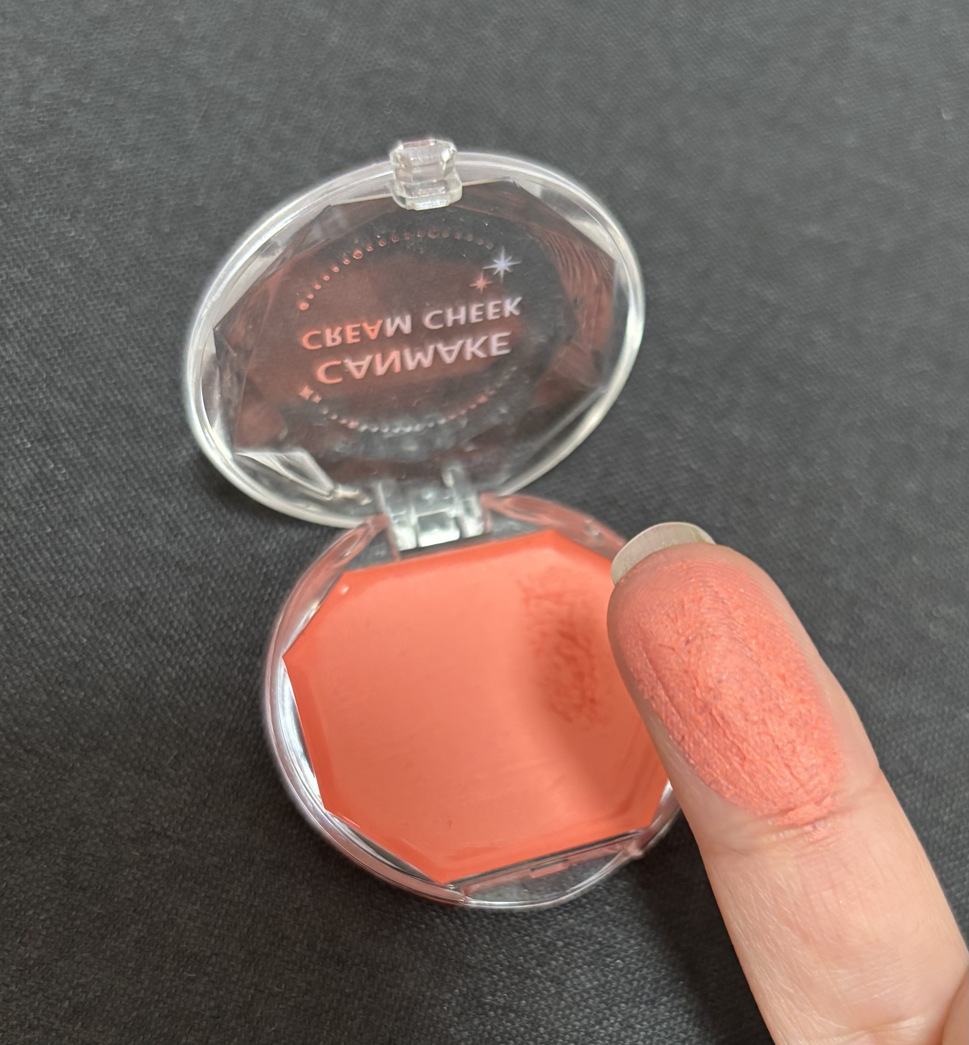 クリームチーク/キャンメイク/ジェル・クリームチークを使ったクチコミ（1枚目）