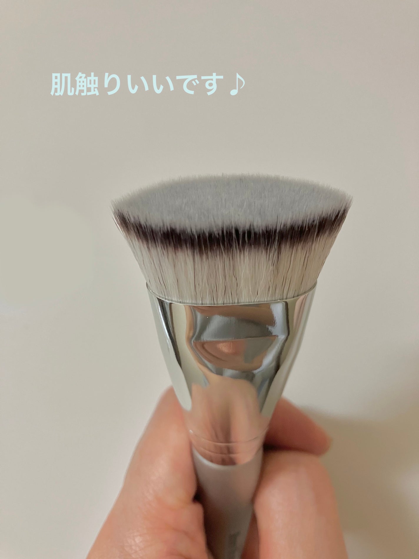 マルチファンデブラシ /ロージーローザ/メイクブラシを使ったクチコミ(2枚目)