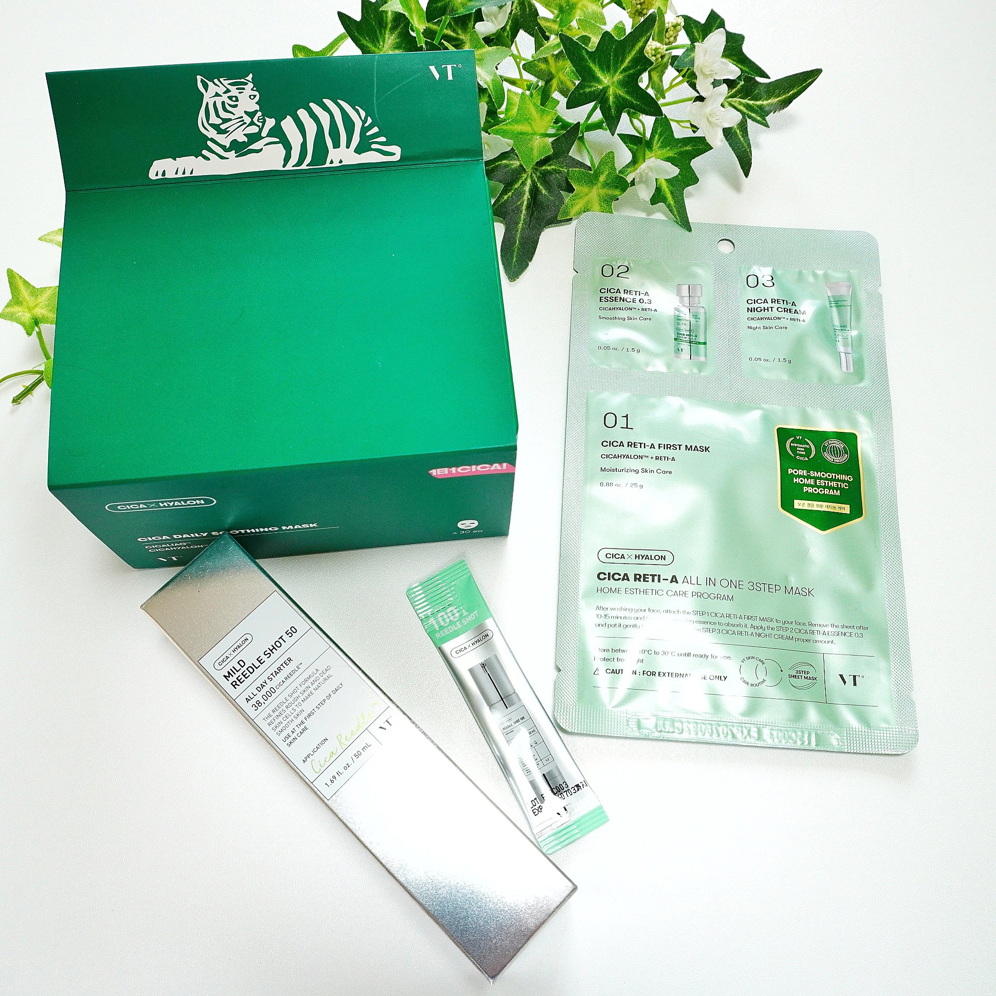 CICA デイリースージングマスク/VT/シートマスク・パックを使ったクチコミ（1枚目）