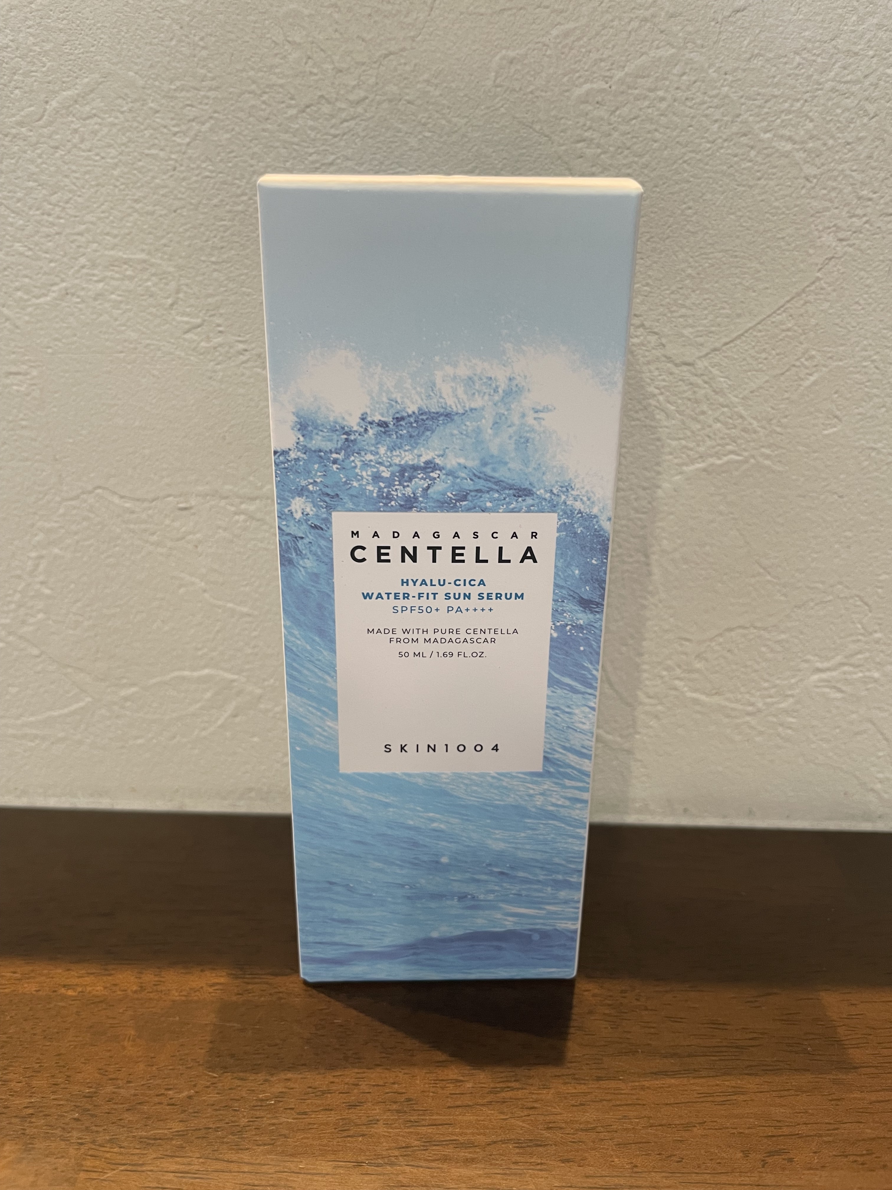 ヒアルーシカ ウォーターフィット サンセラム/SKIN1004/日焼け止めローションを使ったクチコミ（2枚目）