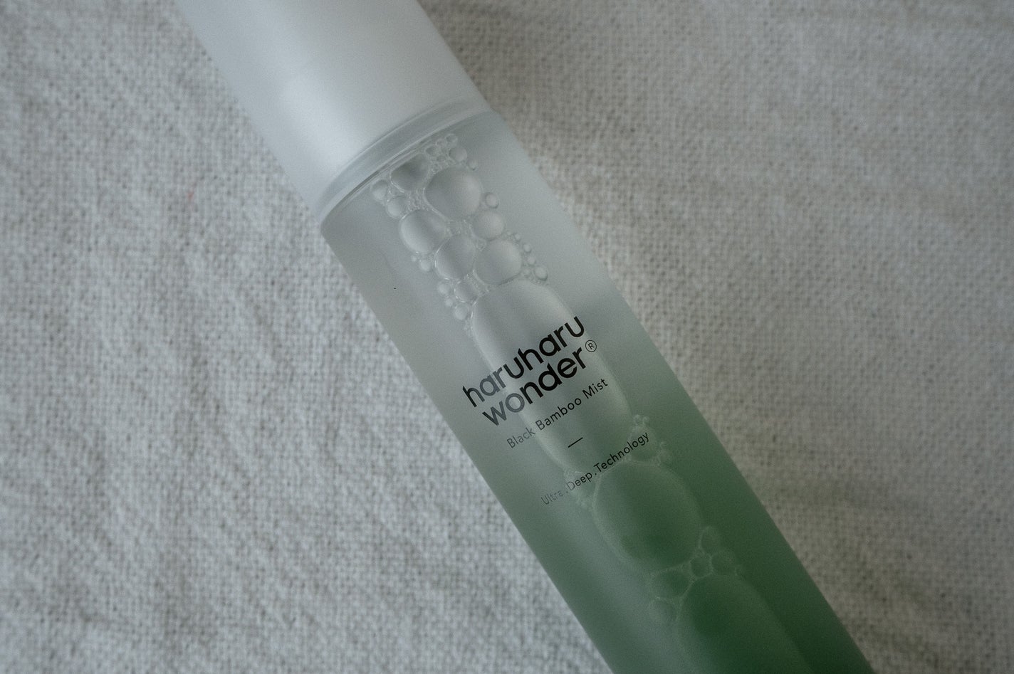 ブラックバンブーミスト/haruharu wonder/ミスト状化粧水を使ったクチコミ(1枚目)