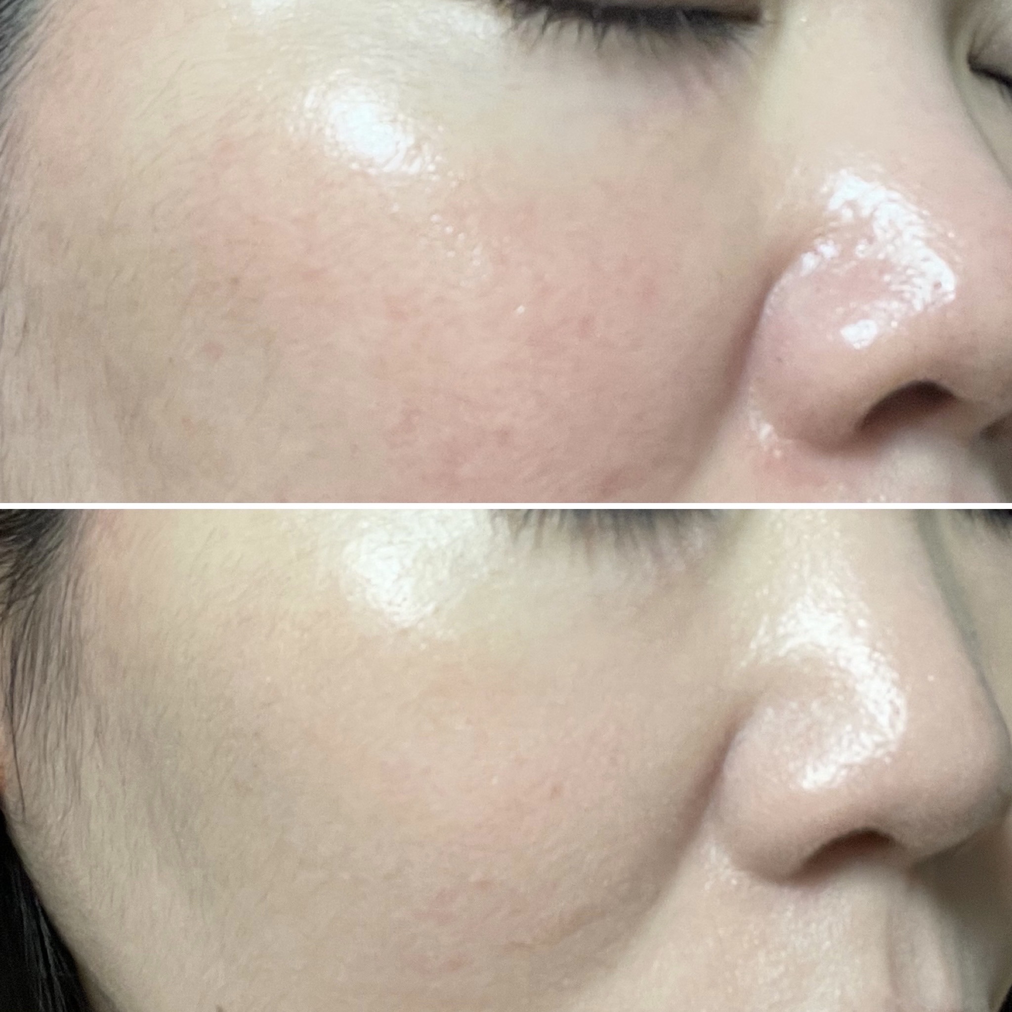 パンテノールバリアクッション/COSNORI/クッションファンデーションを使ったクチコミ（3枚目）