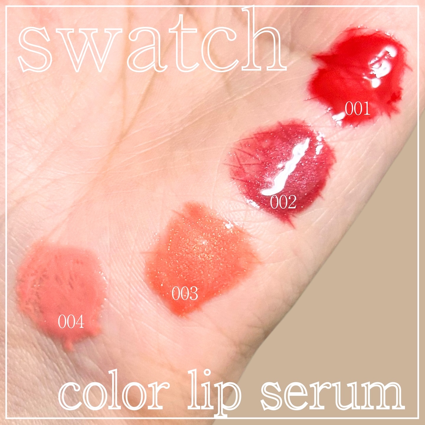 カラーリップセラム/PUCCÚ/リップグロスを使ったクチコミ（3枚目）