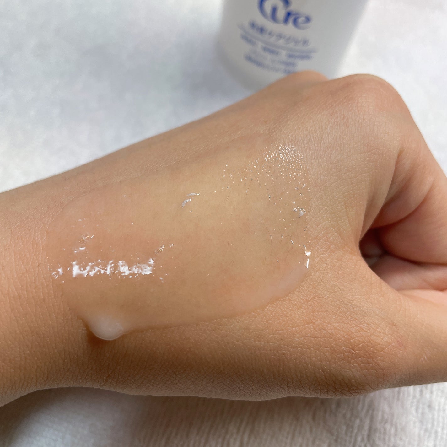 ナチュラルアクアジェル/Cure/ピーリングを使ったクチコミ(3枚目)