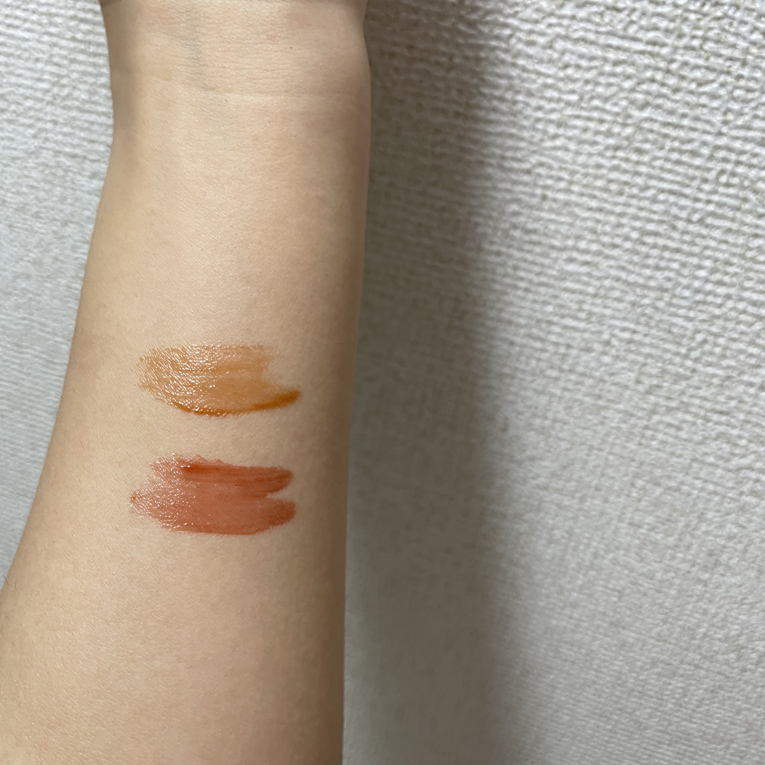 Dewy Syrup Tint/EITHER＆/口紅を使ったクチコミ（2枚目）