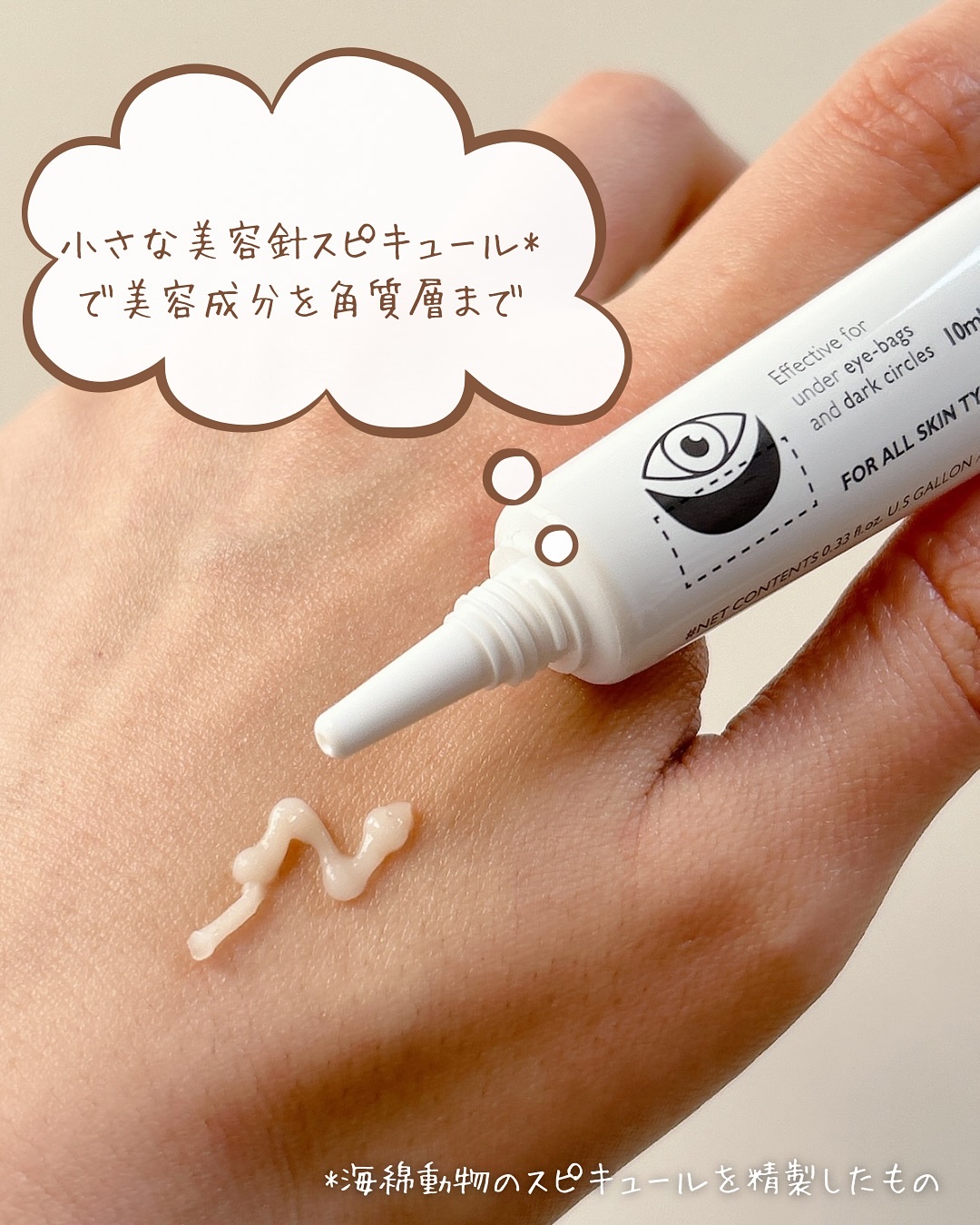 アイファルトアイバッククリーム/Dr.Melaxin/アイケア・アイクリームを使ったクチコミ（3枚目）