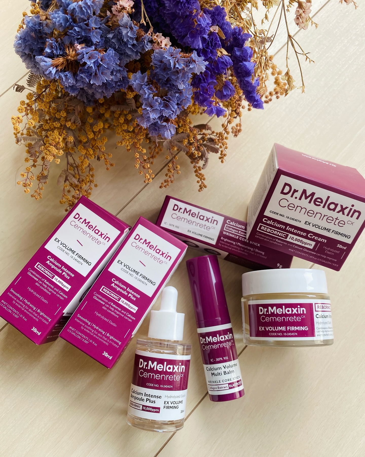 セメンリトカルシウムアンプル+セメンリトカルシウムクリーム/Dr.Melaxin/スキンケアキットを使ったクチコミ（1枚目）