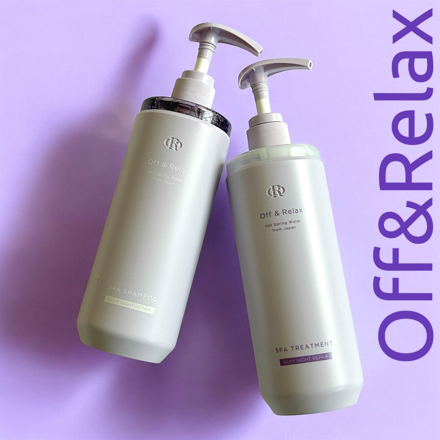 OR スパ・シャンプー/ヘアトリートメント シルキーナイトリペア/Off&Relax/市販シャンプーを使ったクチコミ(1枚目)