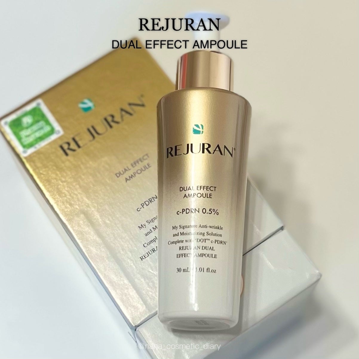 REJURAN デュアルエフェクトアンプル 30ml/REJURAN COSMETICS/美容液を使ったクチコミ(1枚目)