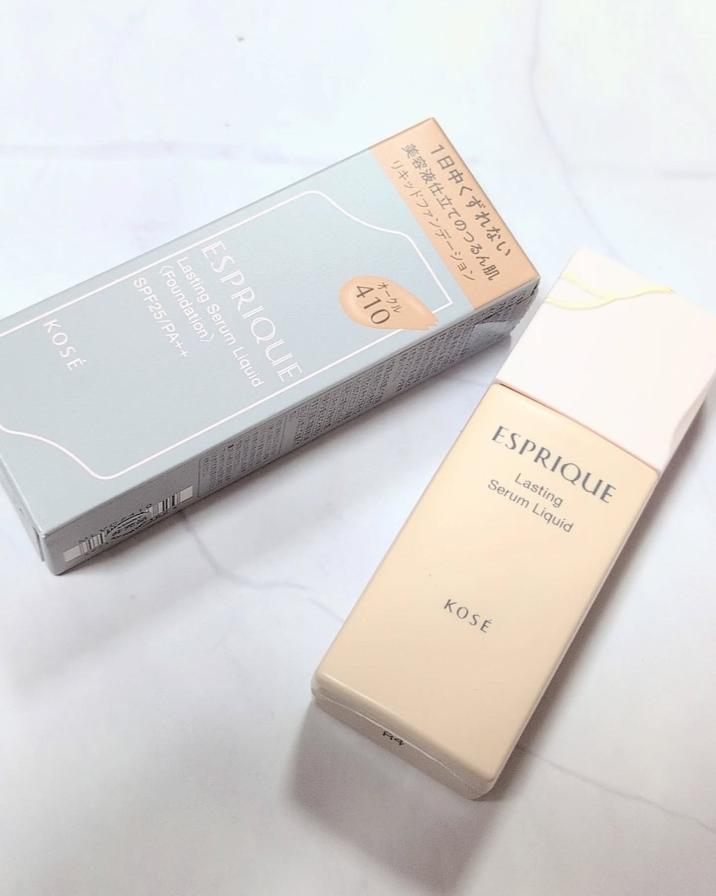 ラスティング セラム リキッド/ESPRIQUE/リキッドファンデーションを使ったクチコミ(1枚目)