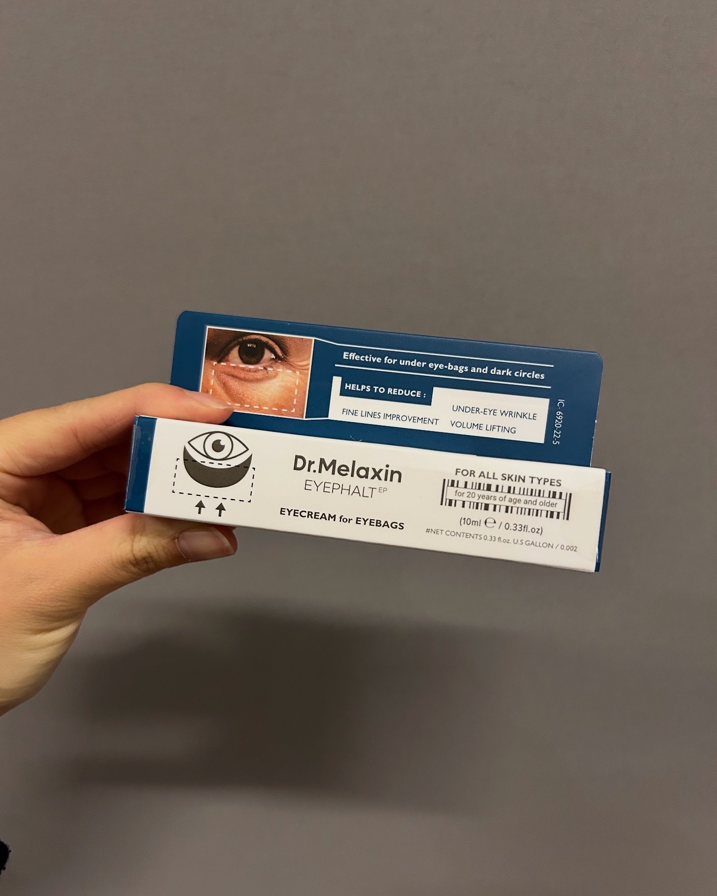 アイファルトアイバッククリーム/Dr.Melaxin/アイケア・アイクリームを使ったクチコミ（1枚目）