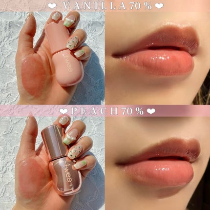 フィー 3Dボリューミンググロス/fwee/リップグロスを使ったクチコミ(4枚目)