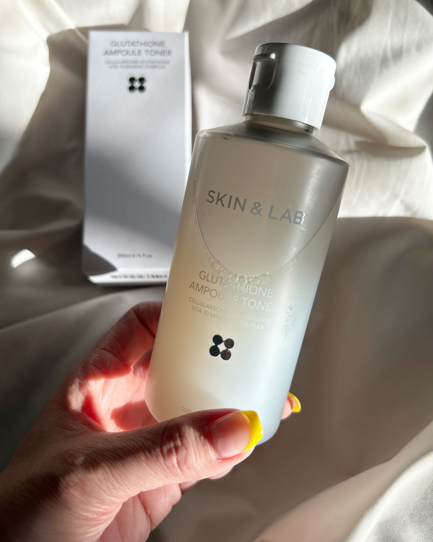 グルタチオンアンプルトナー/SKIN&LAB/化粧水を使ったクチコミ（1枚目）