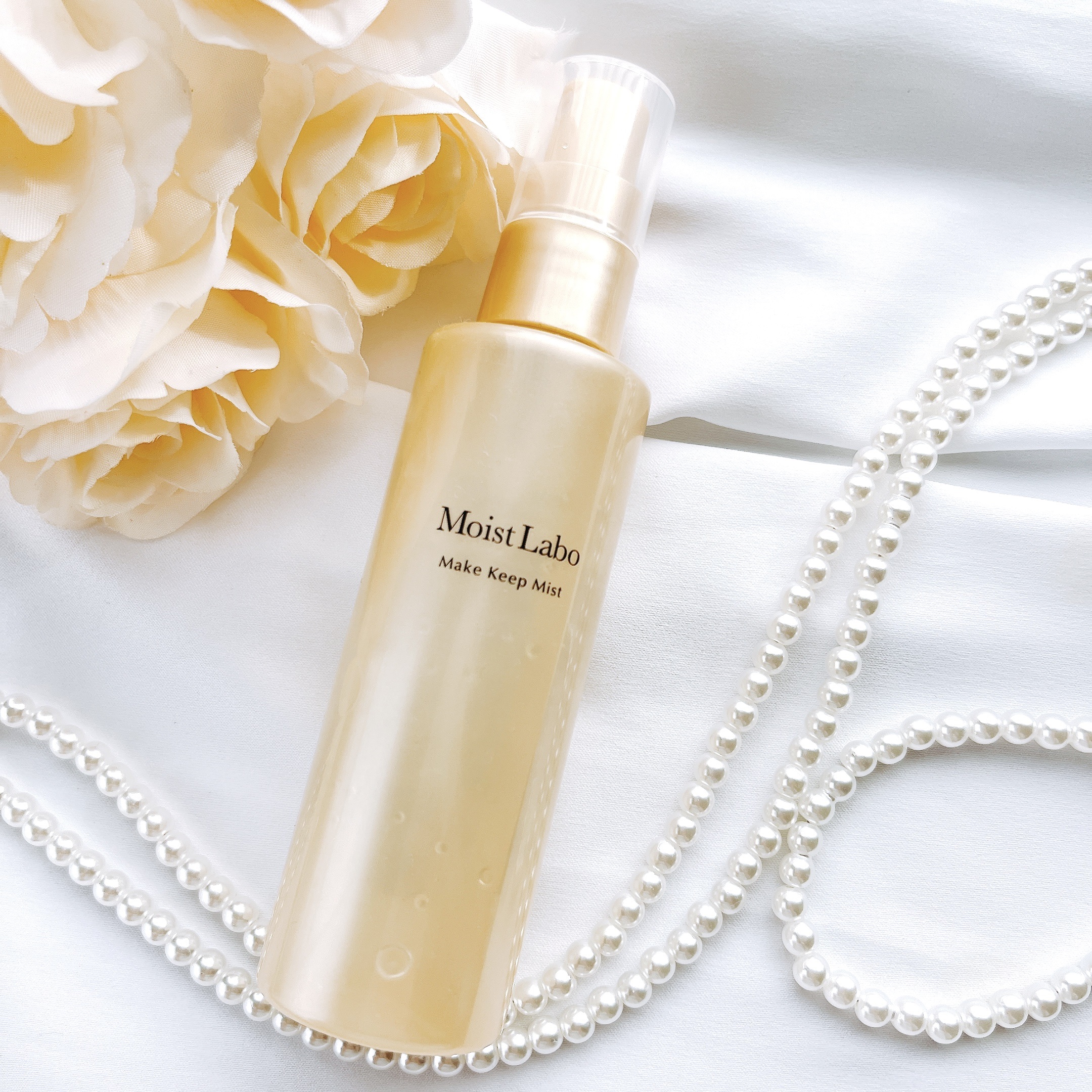 モイストラボ メイクキープミスト＜ツヤタイプ＞/Moist Labo/ミスト状化粧水を使ったクチコミ（1枚目）
