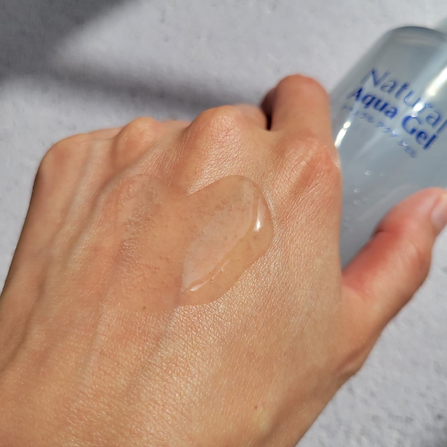 ナチュラルアクアジェル/Cure/ピーリングを使ったクチコミ（2枚目）