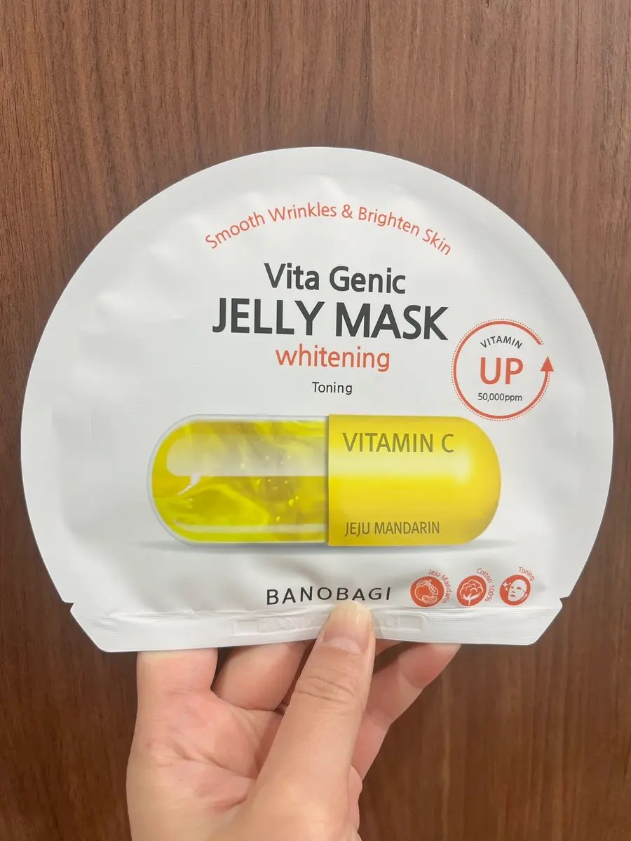ビタ ジェニックゼリーマスク/BANOBAGI/シートマスク・パックを使ったクチコミ（1枚目）