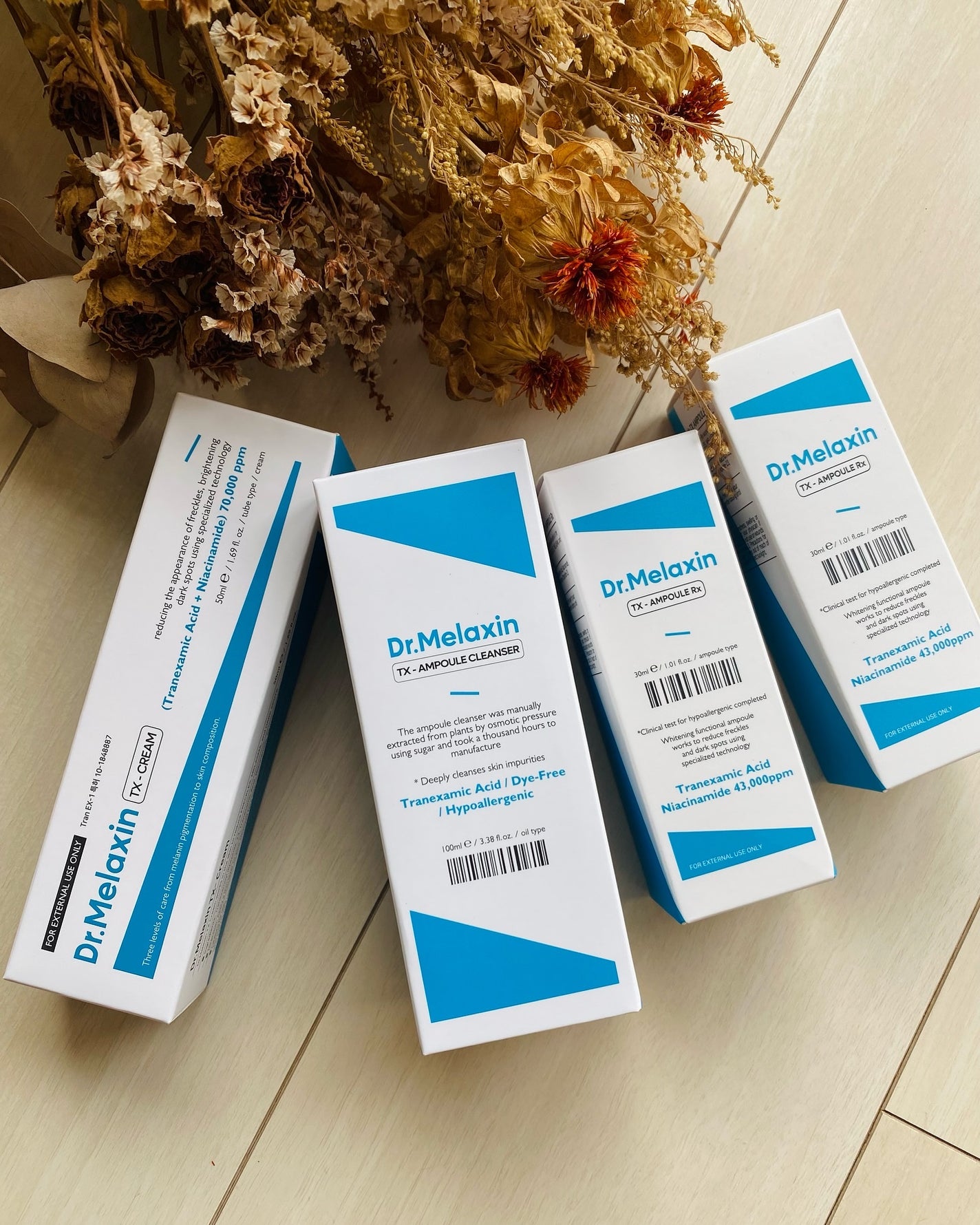 TXアンプルRX+TXクリーム/Dr.Melaxin/スキンケアキットを使ったクチコミ(5枚目)