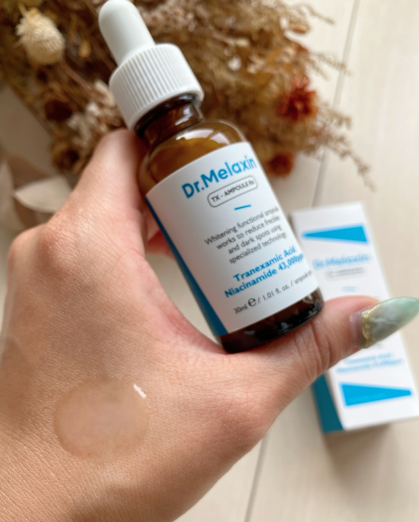 TXアンプルRX＋TXクリーム/Dr.Melaxin/スキンケアキットを使ったクチコミ（2枚目）