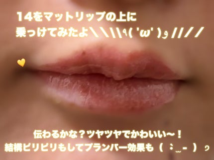 ジューシーベリープランピングリップオイル/TOCOBO/リップグロスを使ったクチコミ(3枚目)