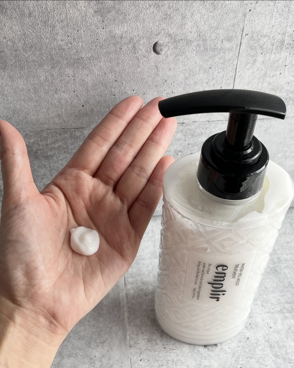 ウォーターベール　モイストシャンプー／トリートメント/emplir/市販シャンプーを使ったクチコミ（3枚目）