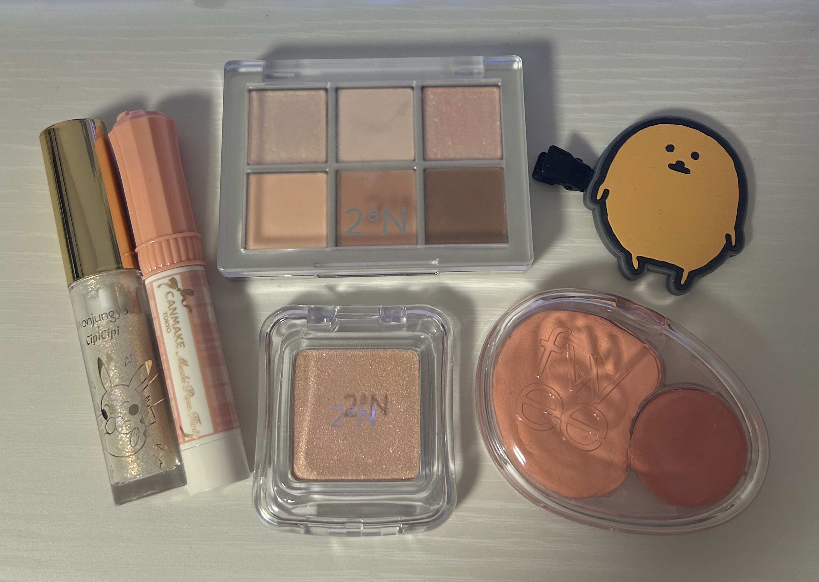 デュアルチークメロウ/fwee/ジェル・クリームチークを使ったクチコミ（1枚目）