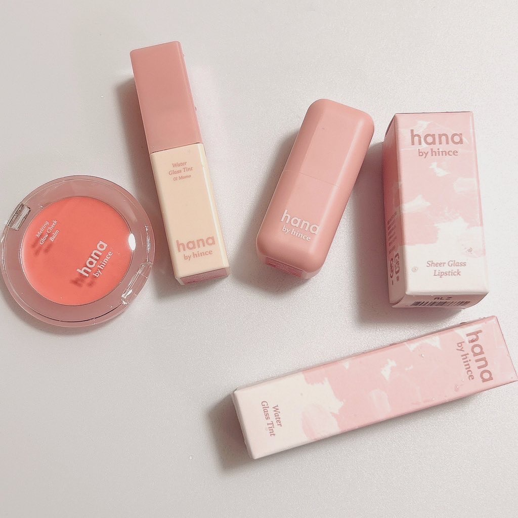 ウォーターグラスティント/hana by hince/口紅を使ったクチコミ（1枚目）