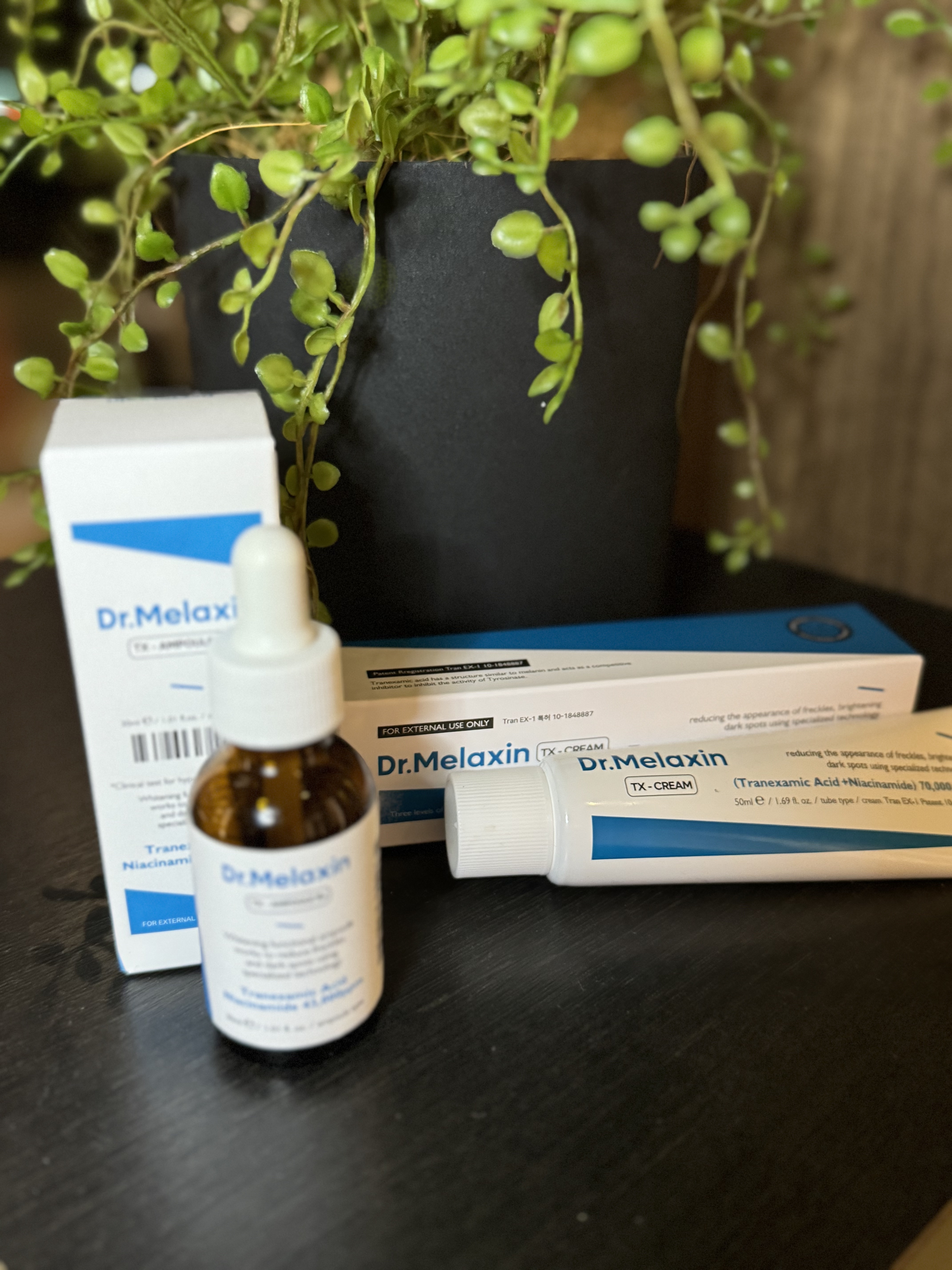 TXアンプルRX＋TXクリーム/Dr.Melaxin/スキンケアキットを使ったクチコミ（1枚目）