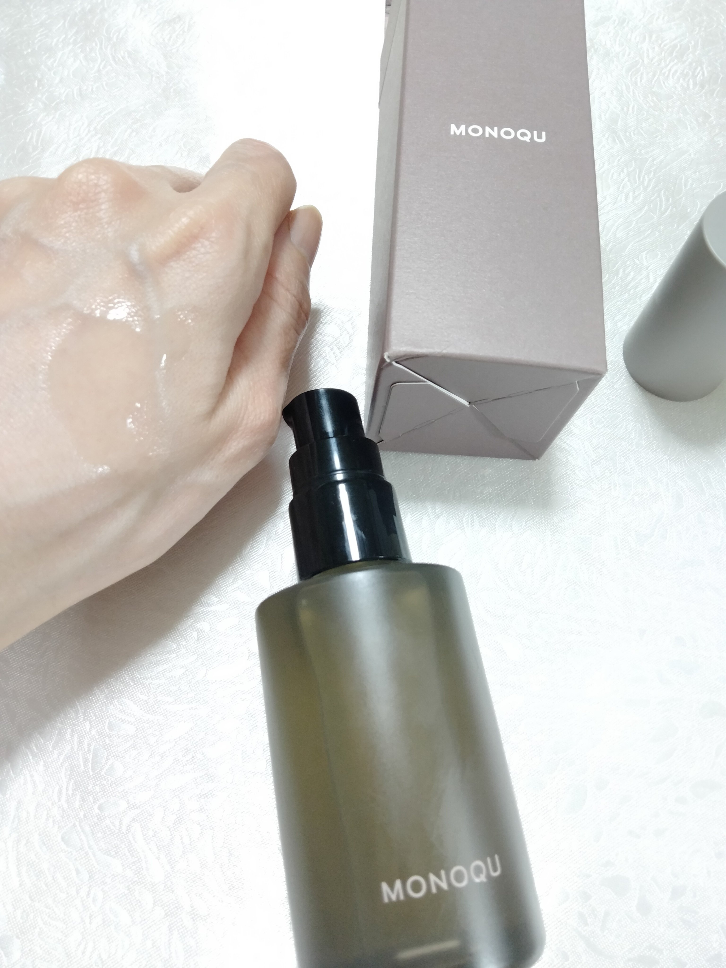 OIL JELLY/MONOQU/ヘアジェルを使ったクチコミ（2枚目）