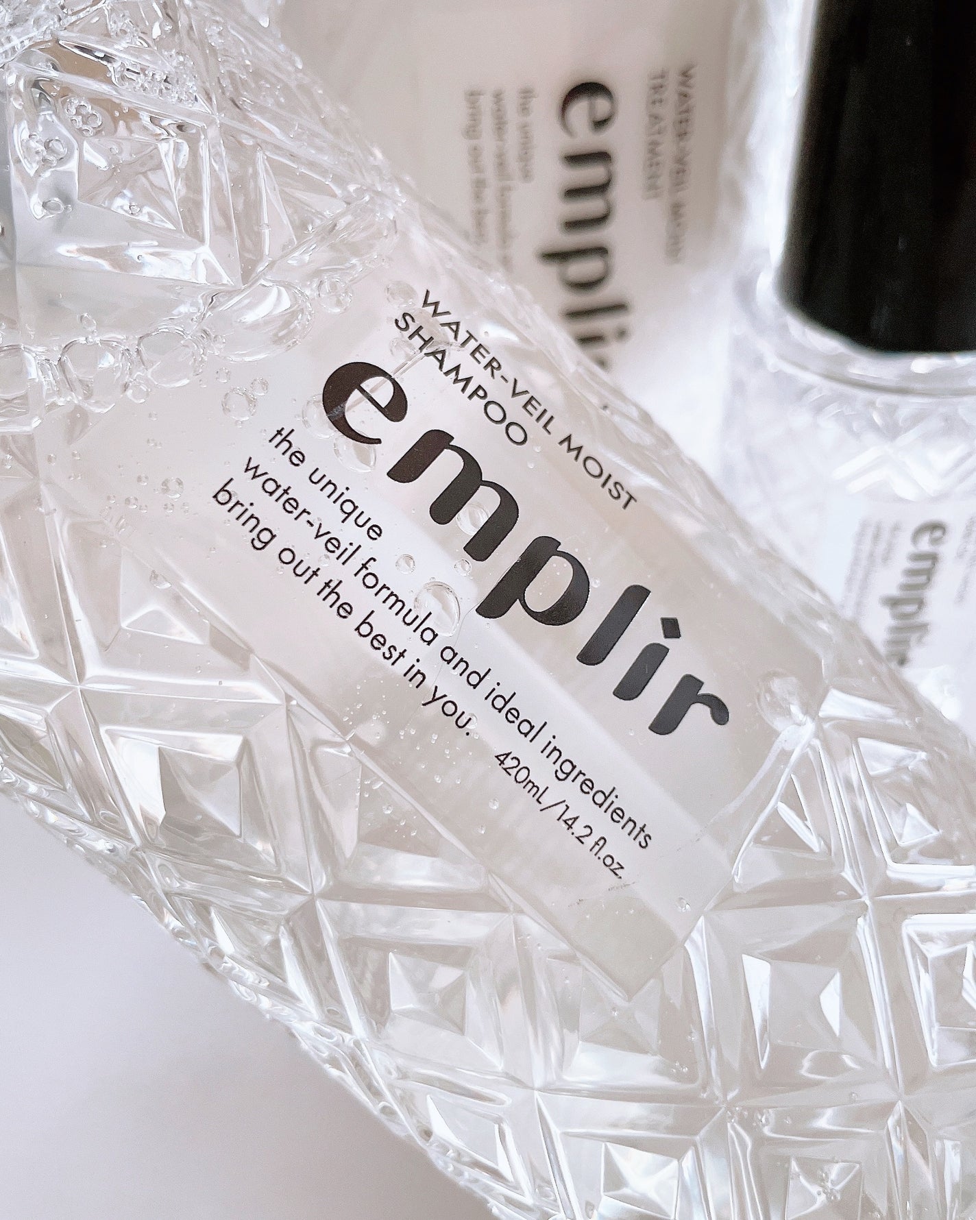 ウォーターベール モイストシャンプー/トリートメント/emplir/市販シャンプーを使ったクチコミ(5枚目)