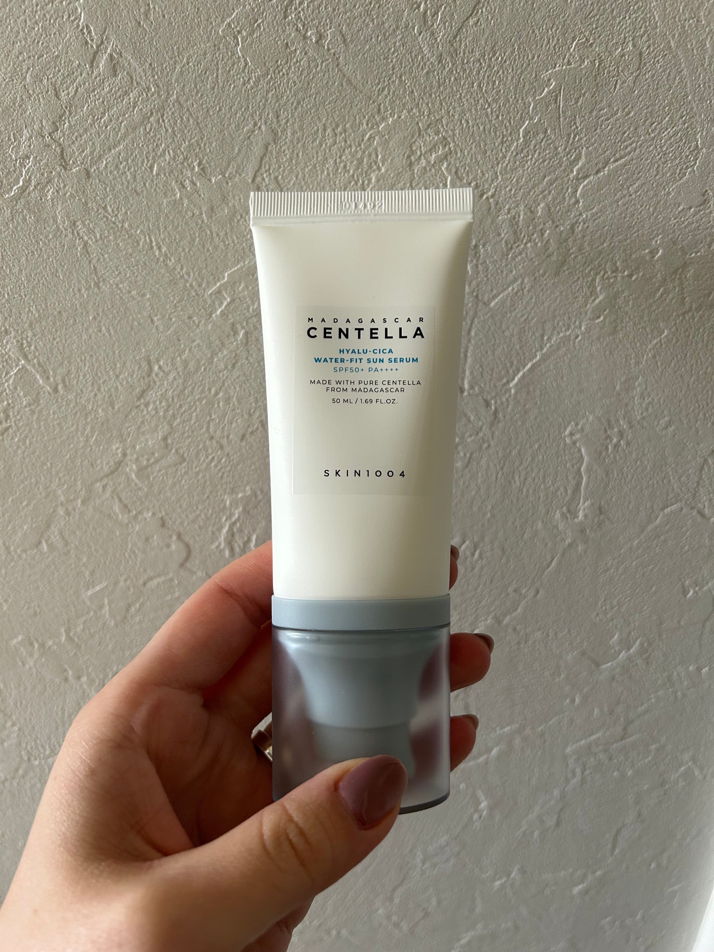 ヒアルーシカ ウォーターフィット サンセラム/SKIN1004/日焼け止めローションを使ったクチコミ(1枚目)