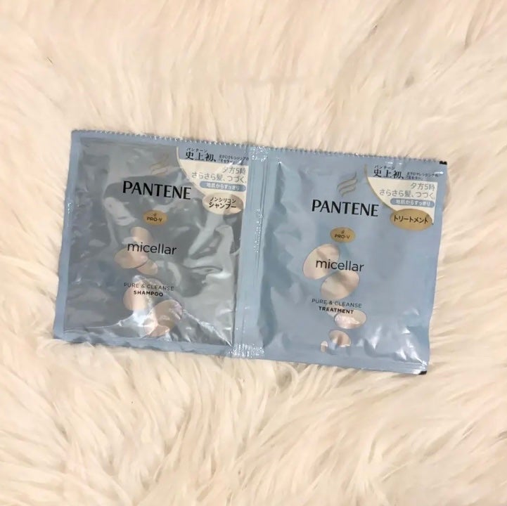 ミセラーシリーズ ピュア&クレンズ シャンプー/トリートメント/パンテーン/市販シャンプーを使ったクチコミ(1枚目)
