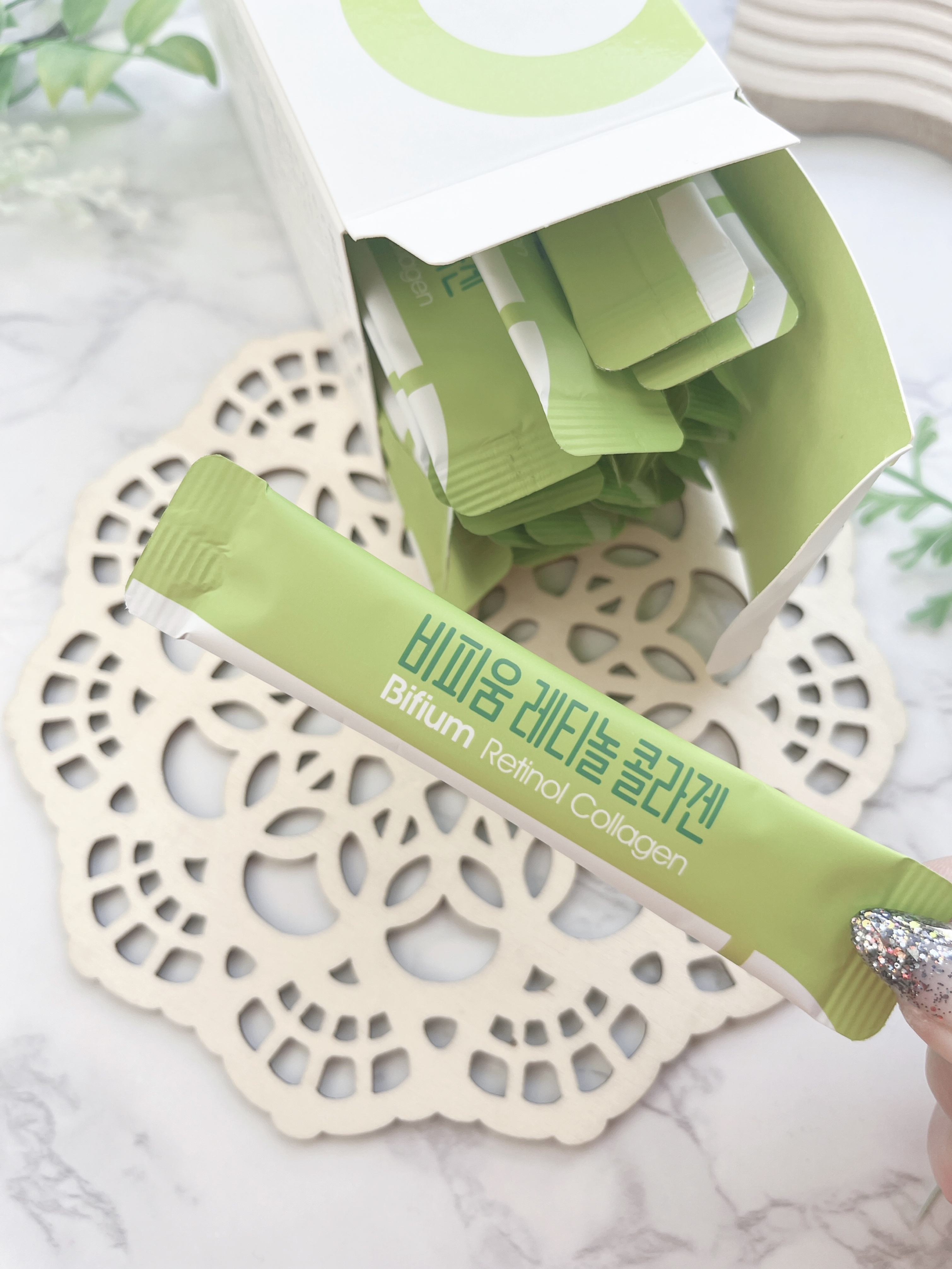 ビフィウム レチノールコラーゲン/LG生活庭園/美容サプリメントを使ったクチコミ（2枚目）