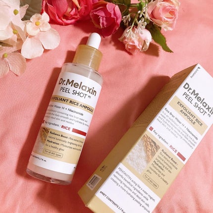 白米ピールショットゴマージュアンプル/Dr.Melaxin/美容液を使ったクチコミ(7枚目)