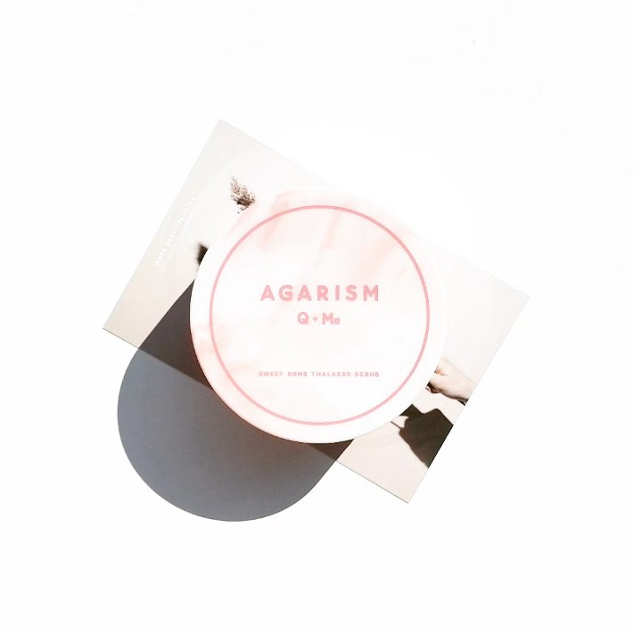 キューミースウィートボムタラソスクラブ　ピオニーブーケの香り/AGARISM/ボディスクラブを使ったクチコミ（1枚目）