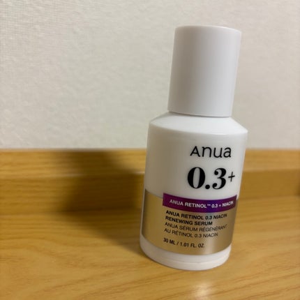 レチノール0.3 ナイアシンリニューイングセラム/Anua/美容液を使ったクチコミ(1枚目)