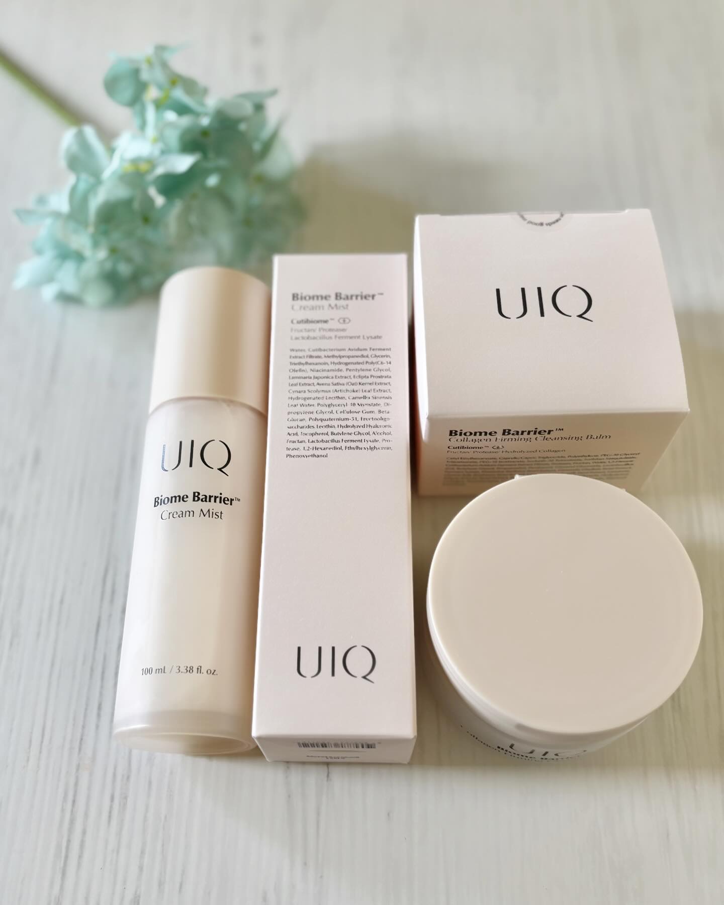 バイオームバリア クリームミスト/UIQ/ミスト状化粧水を使ったクチコミ（1枚目）