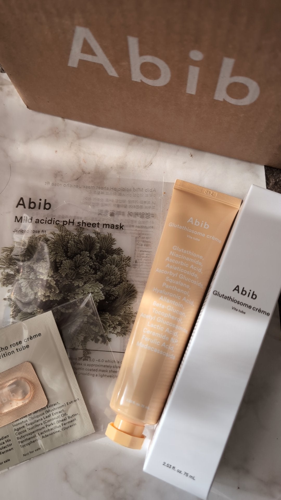 アビブ グルタチオンソームクリームビタチューブ/Abib /フェイスクリームを使ったクチコミ(2枚目)