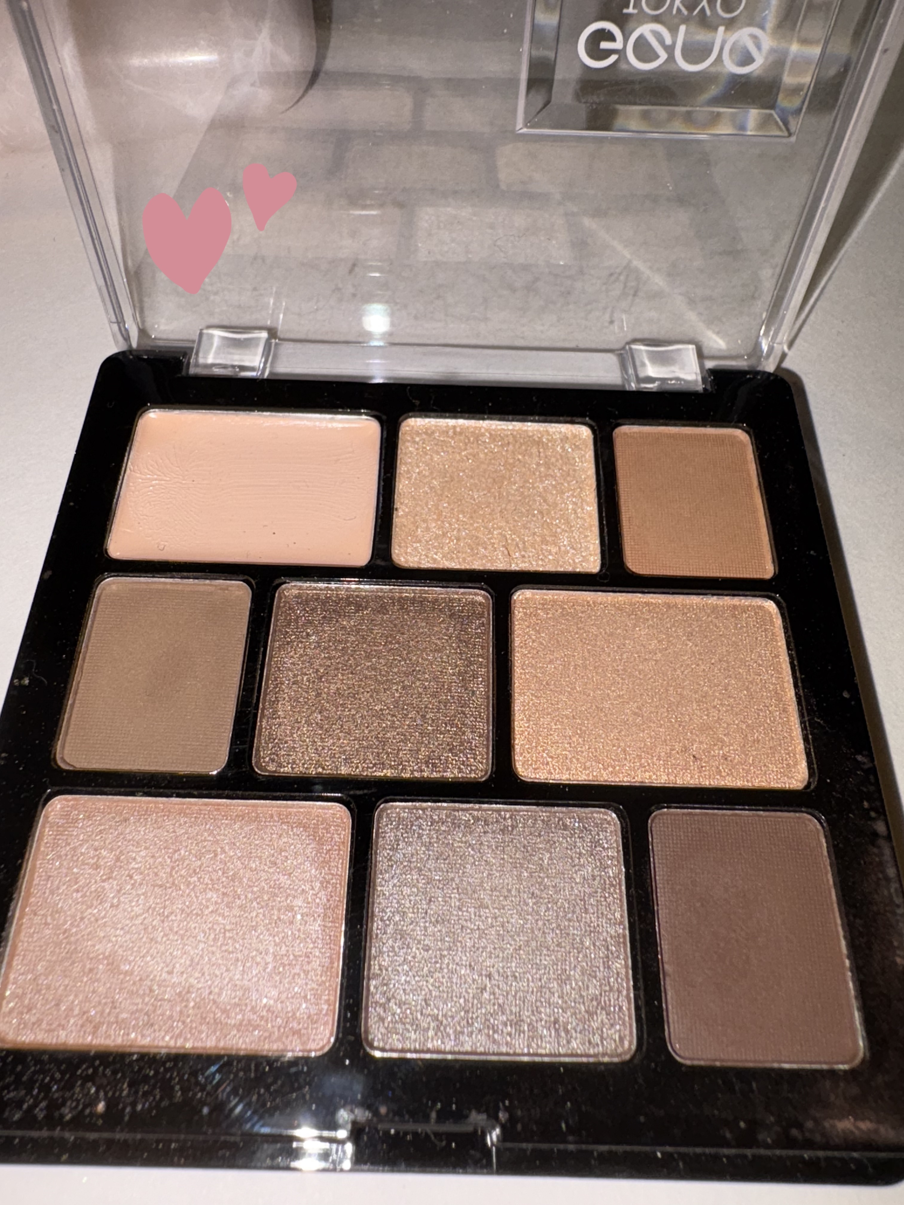 ムードアイシャドウパレット/GENE TOKYO/アイシャドウパレットを使ったクチコミ（1枚目）