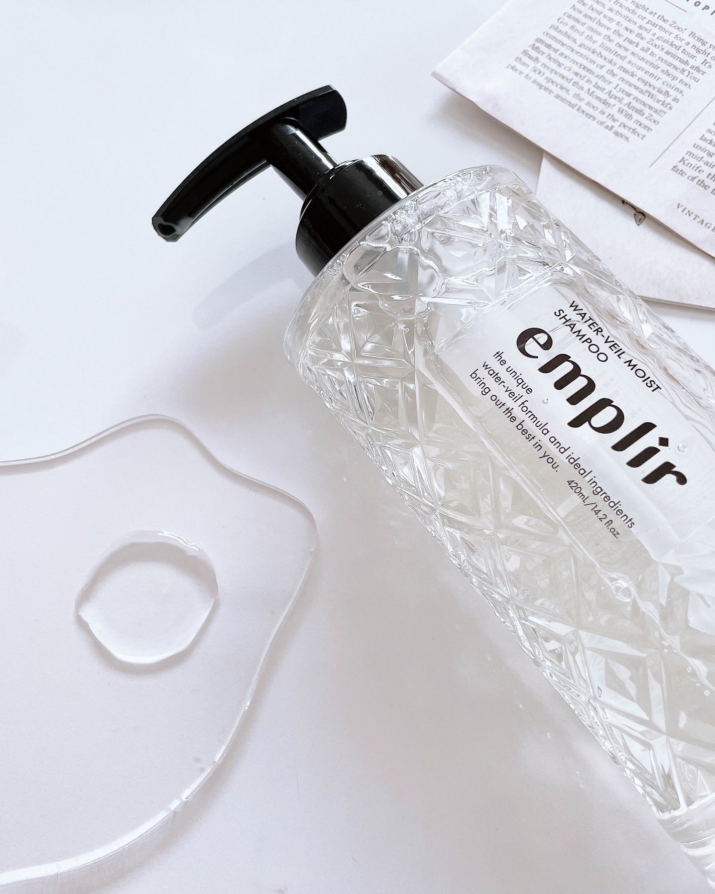 ウォーターベール モイストシャンプー/トリートメント/emplir/市販シャンプーを使ったクチコミ(2枚目)