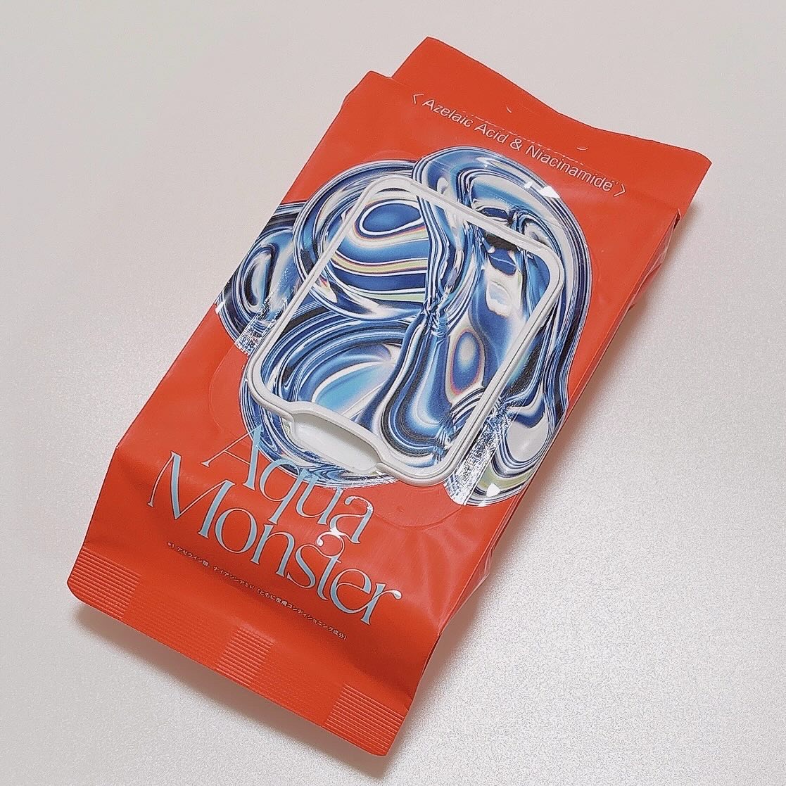 レッド モーニングスクエアパック/Aqua Monster/シートマスク・パックを使ったクチコミ（1枚目）