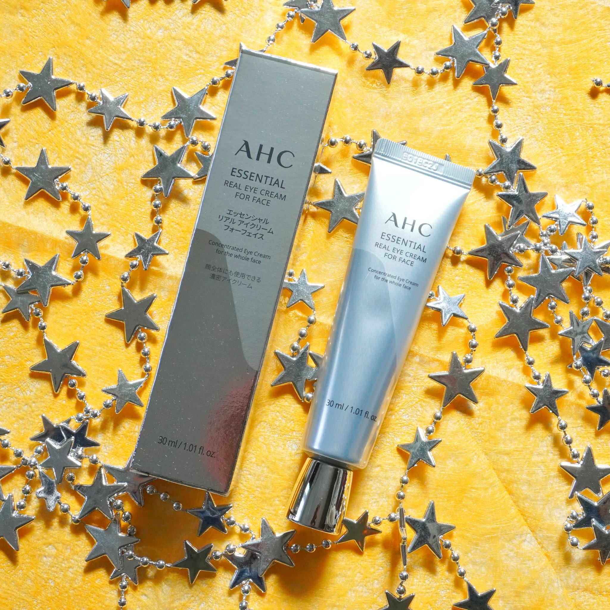 エッセンシャル リアル アイクリーム フォーフェイス/AHC/アイケア・アイクリームを使ったクチコミ（1枚目）